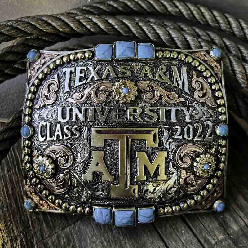 Texas AM Class 2022 Belt Buckle - Class Buckle Senior